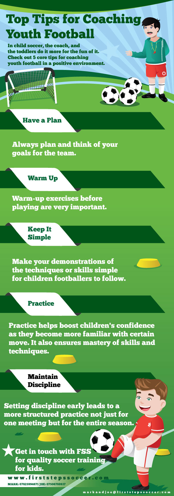 Top Tips for Coaching Youth Football