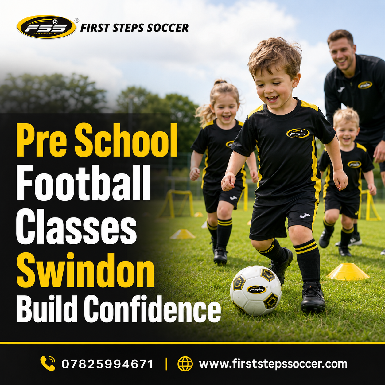 Pre school football classes in Swindon